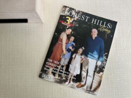 Meet the Mom Behind the Lens (and the Movement): Yamaris Dujmic of Forest Hills Cover of Forest Hills Living Magazine April 2025 issue.