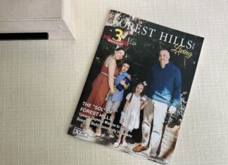 Meet the Mom Behind the Lens (and the Movement): Yamaris Dujmic of Forest Hills Cover of Forest Hills Living Magazine April 2025 issue.
