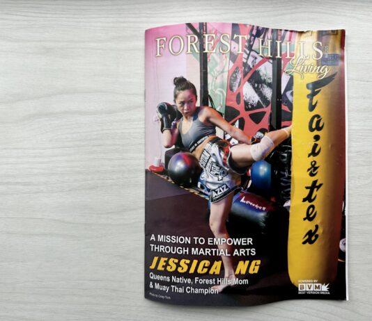 Meet Forest Hills Mom & Muay Thai Champion Jessica Ng The cover of the Forest Hills Living magazine May issue.