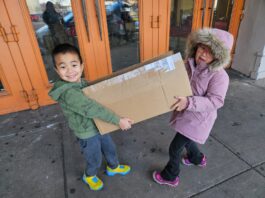 Meet Thuy Petersen, The Forest Hills Mom Who Turned a Holiday Sandwich Drive into a Queens Movement Sandwich drive kids