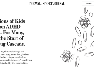 The Pressure to Medicate Your Child is Real and Parents Feel It WSJ ADHD article screenshot