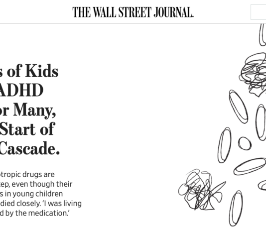 The Pressure to Medicate Your Child is Real and Parents Feel It WSJ ADHD article screenshot